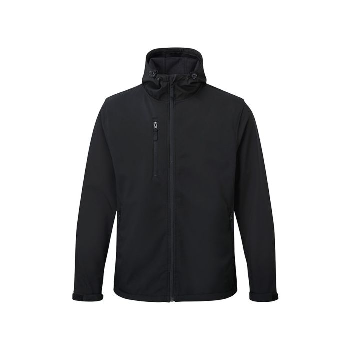 Holkham Hooded Softshell Black