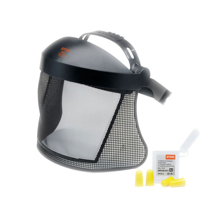 Stihl Short Face/Ear Protection With Nylon Mesh