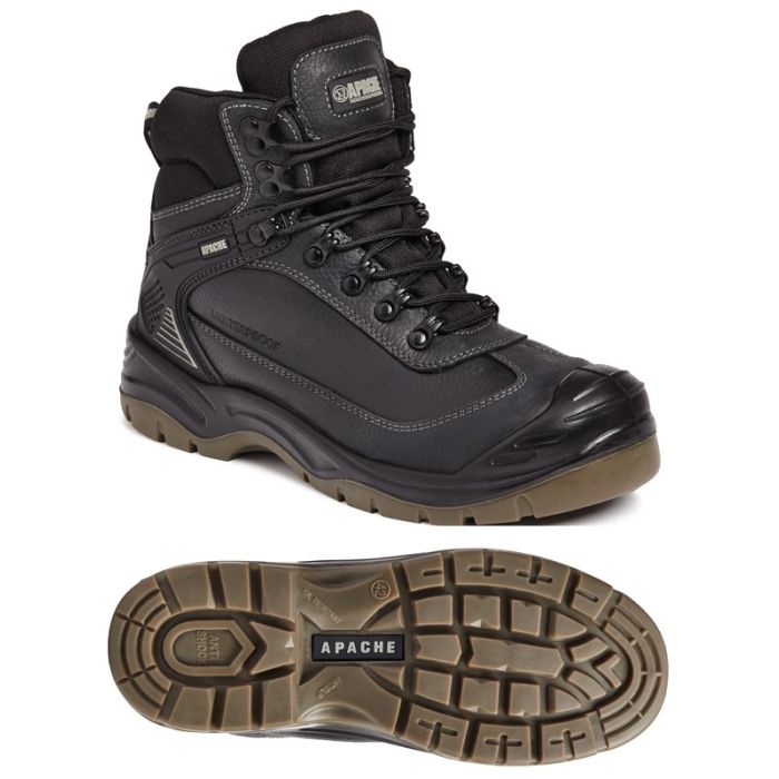 Apache Ranger Waterproof Boot Black