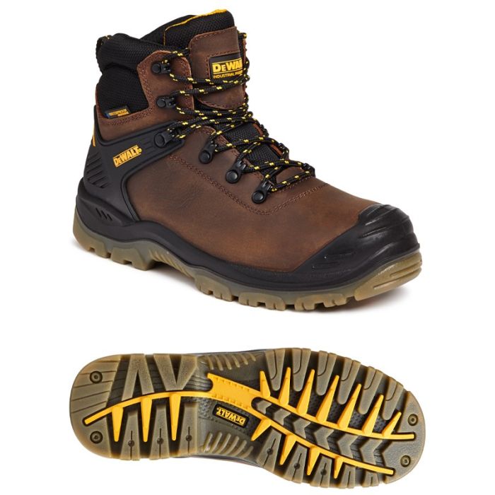 Dewalt Newark Waterproof Boot Brown