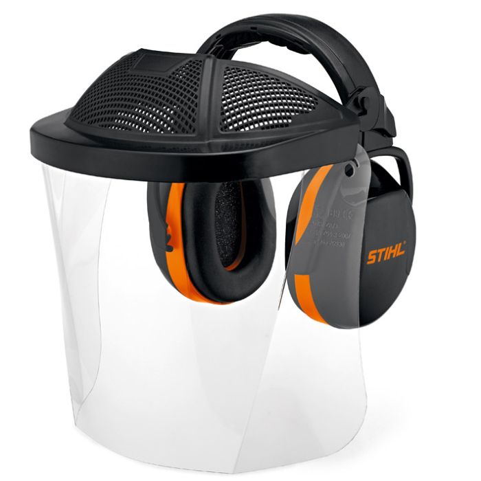 Stihl Polycarbonate Visor With Ear Defenders