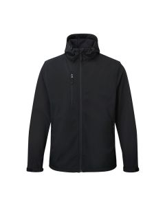 Holkham Hooded Softshell Black