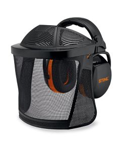 Stihl Face/Ear Protection With Nylon Mesh Visor