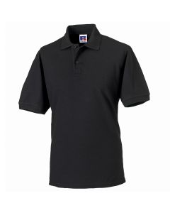 J599M Hardwearing 60°C Wash Polo Shirt Black